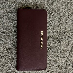 Michael Kors Burgundy Wallet